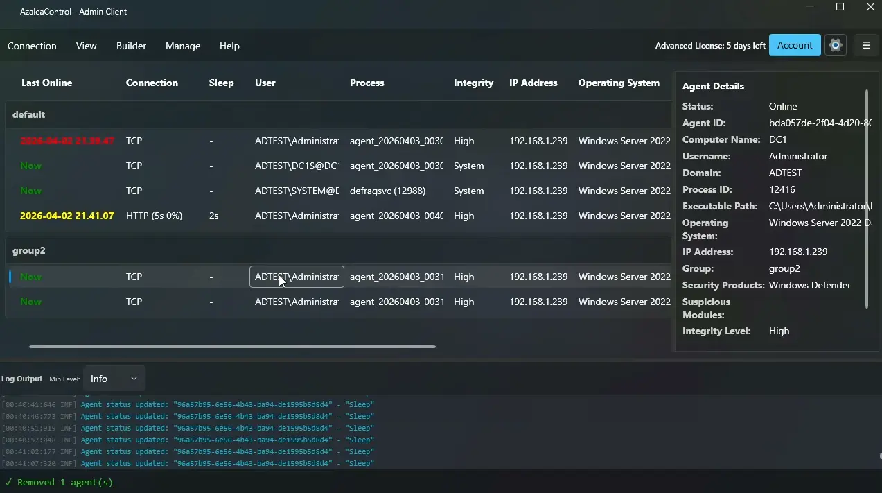Main Interface